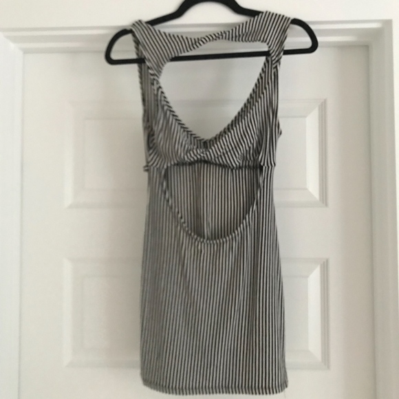 GUESS Striped Backless Tank Top - Picture 2 of 2